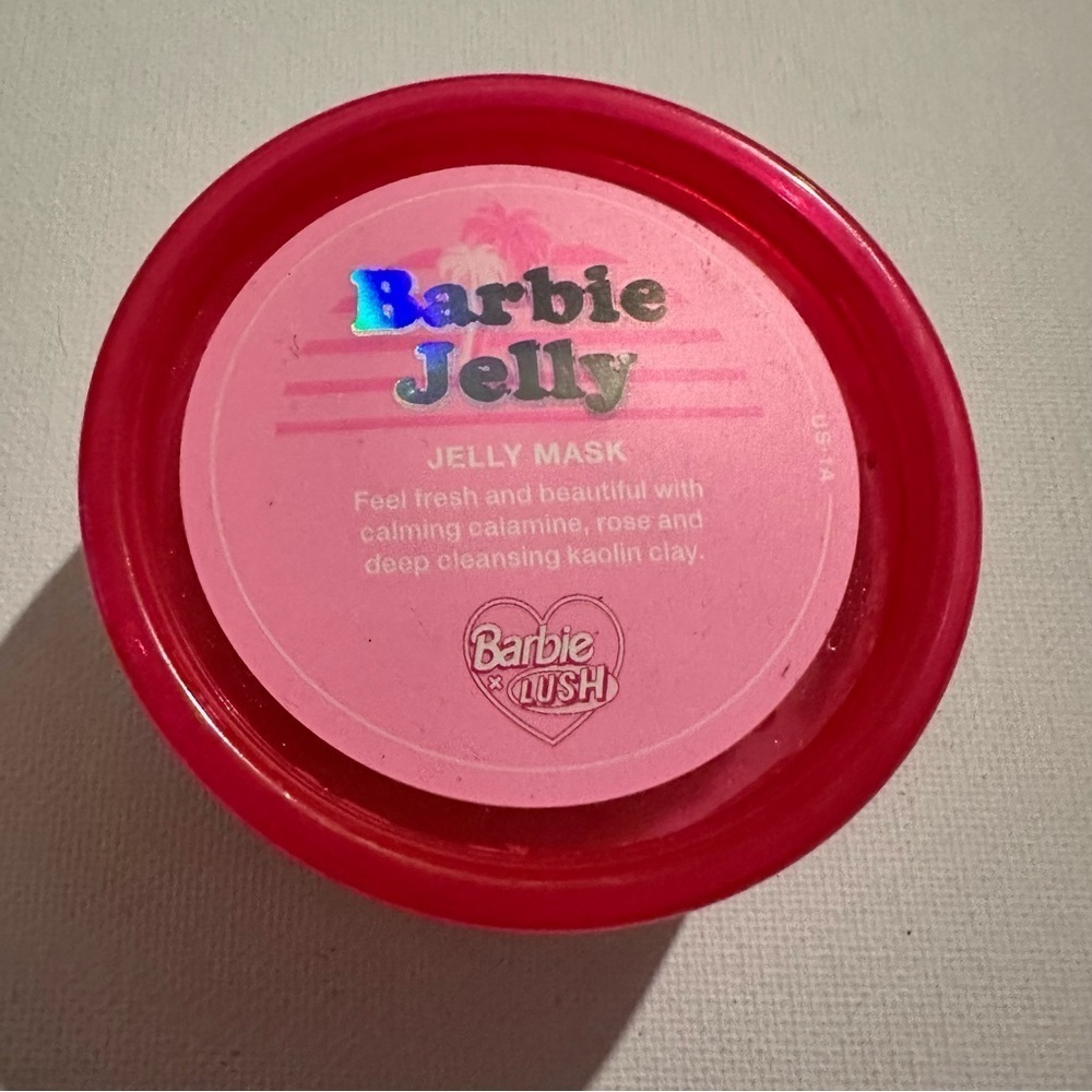 Barbie x Lush Barbie Jelly Face Jelly Mask Limited Edition SOLD OUT Pink 60g